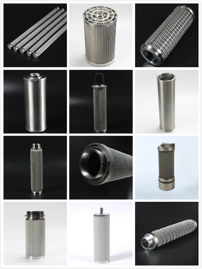 Stainless steel Metal Felt Filter Elements